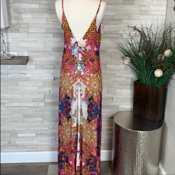 Free People NWT Wildflower Print Slip Dress $128 - Picture 7 of 8
